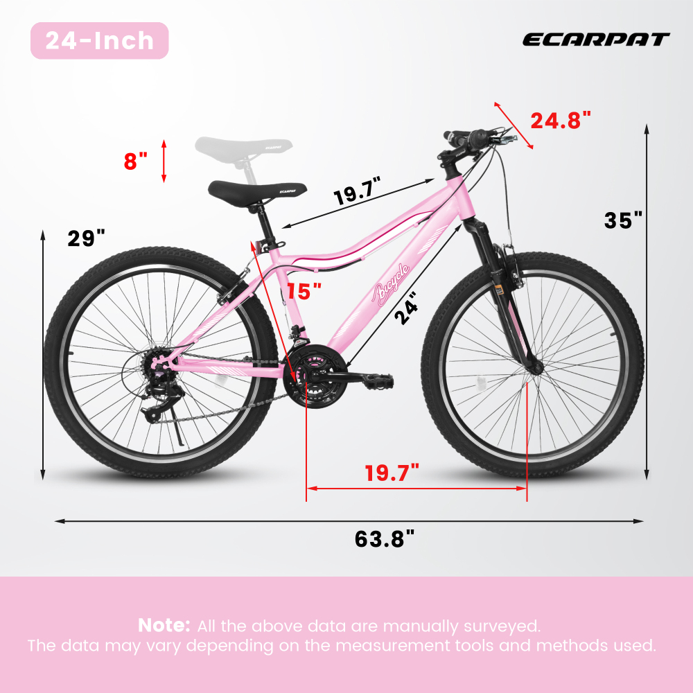 24/26 Inch Mountain Bike for M - Carbon Bike Frame recension och pris