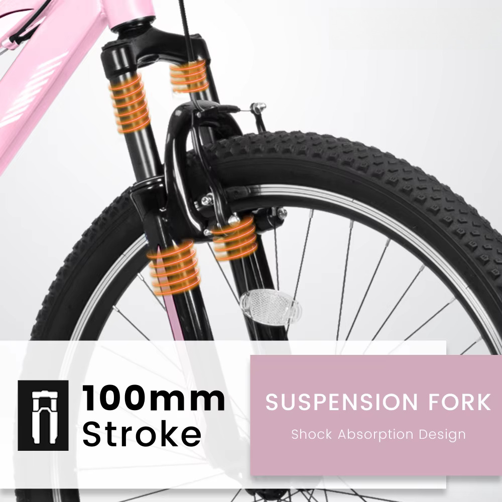 24/26 Inch Mountain Bike for M - Carbon Bike Frame recension och pris
